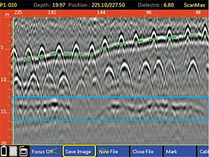 GSSI-MiniXT-Identify-Structural-Features